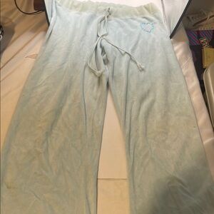 Juicy Couture Light Blue Lounge Pants with Heart Detail
000601